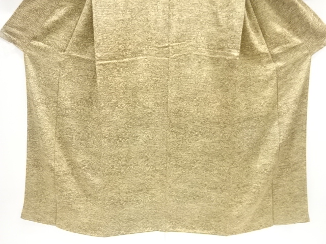  大正ロマン　紋錦紗抽象模様着物